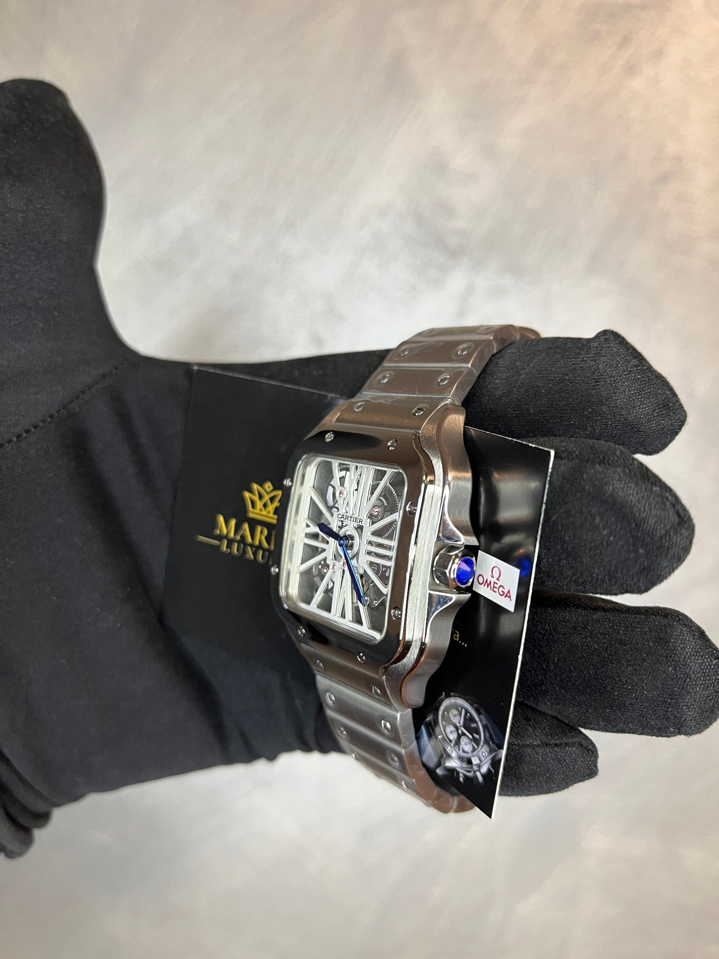 CARTIER SANTOS 40 MM SKELETON