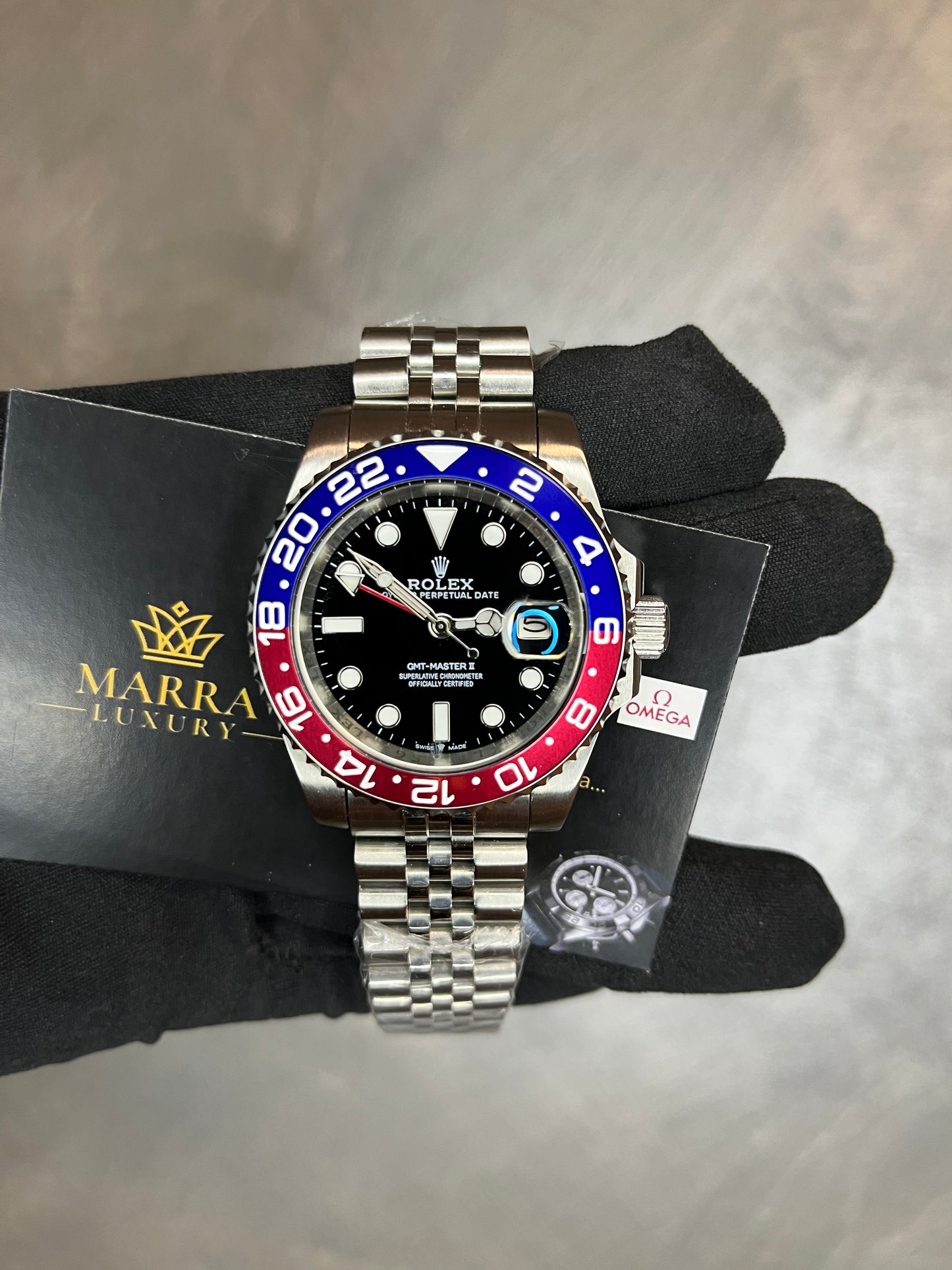ROLEX GMT MASTER PEPSI JUBILEE