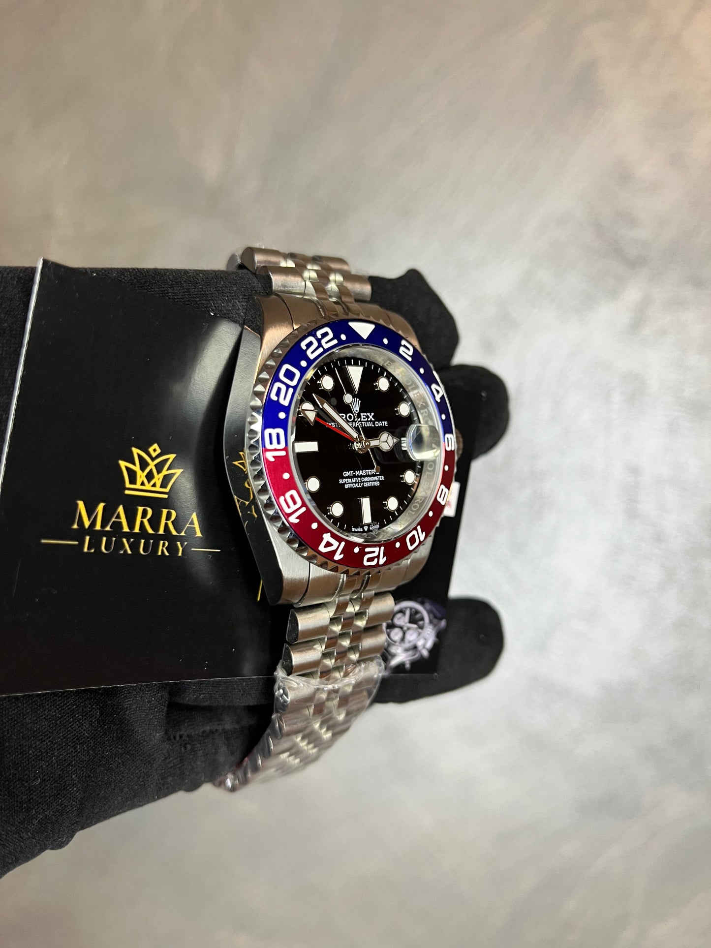 ROLEX GMT MASTER PEPSI JUBILEE