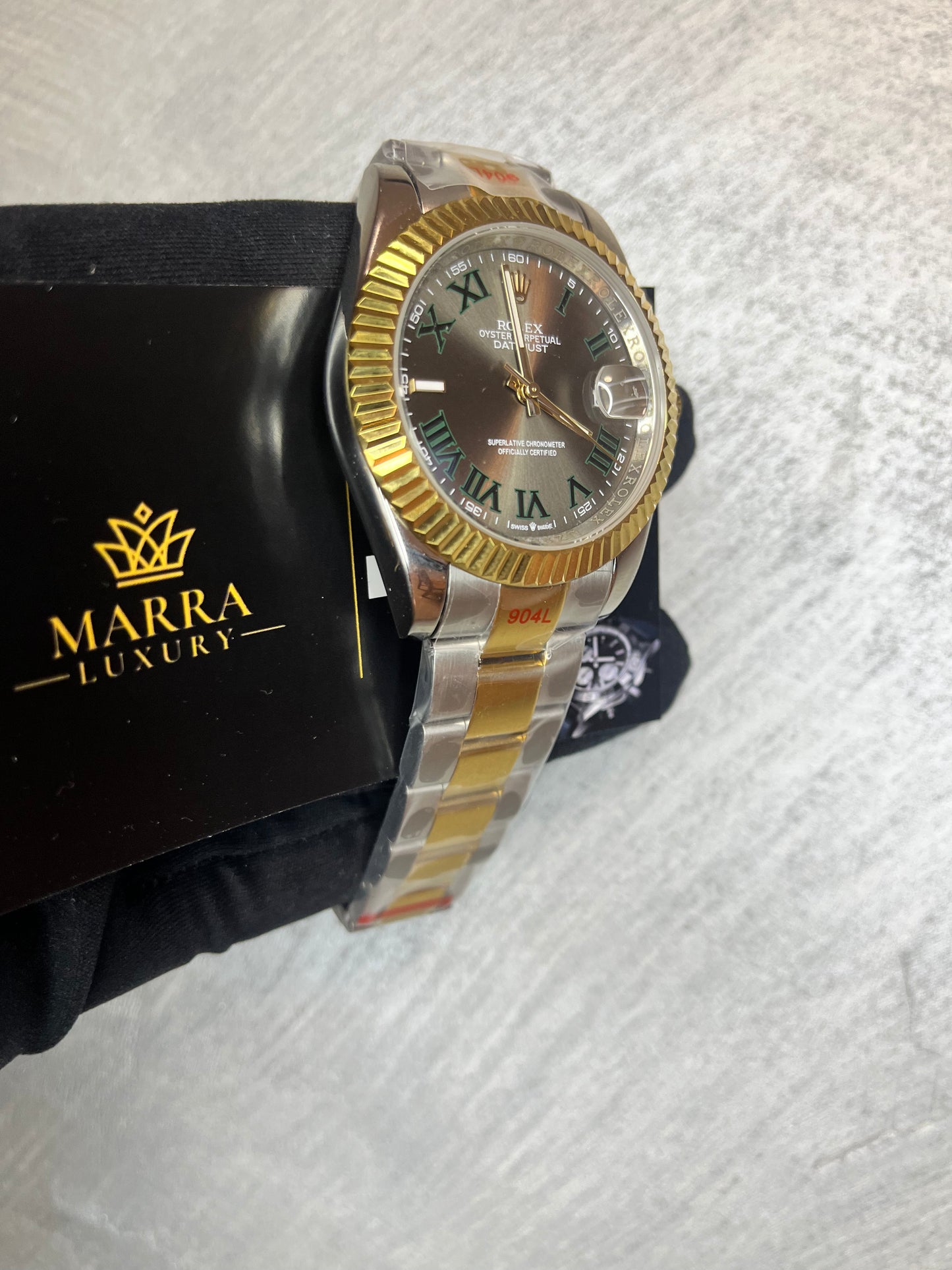 ROLEX DATEJUST  WIMBLEDON OYSTER  ORO E ACCIAIO