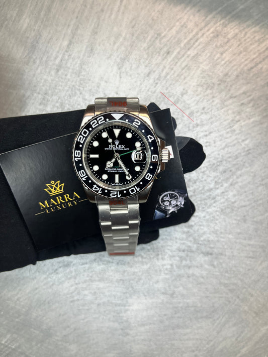 ROLEX GMT MASTER BLACK DYAL OYSTER