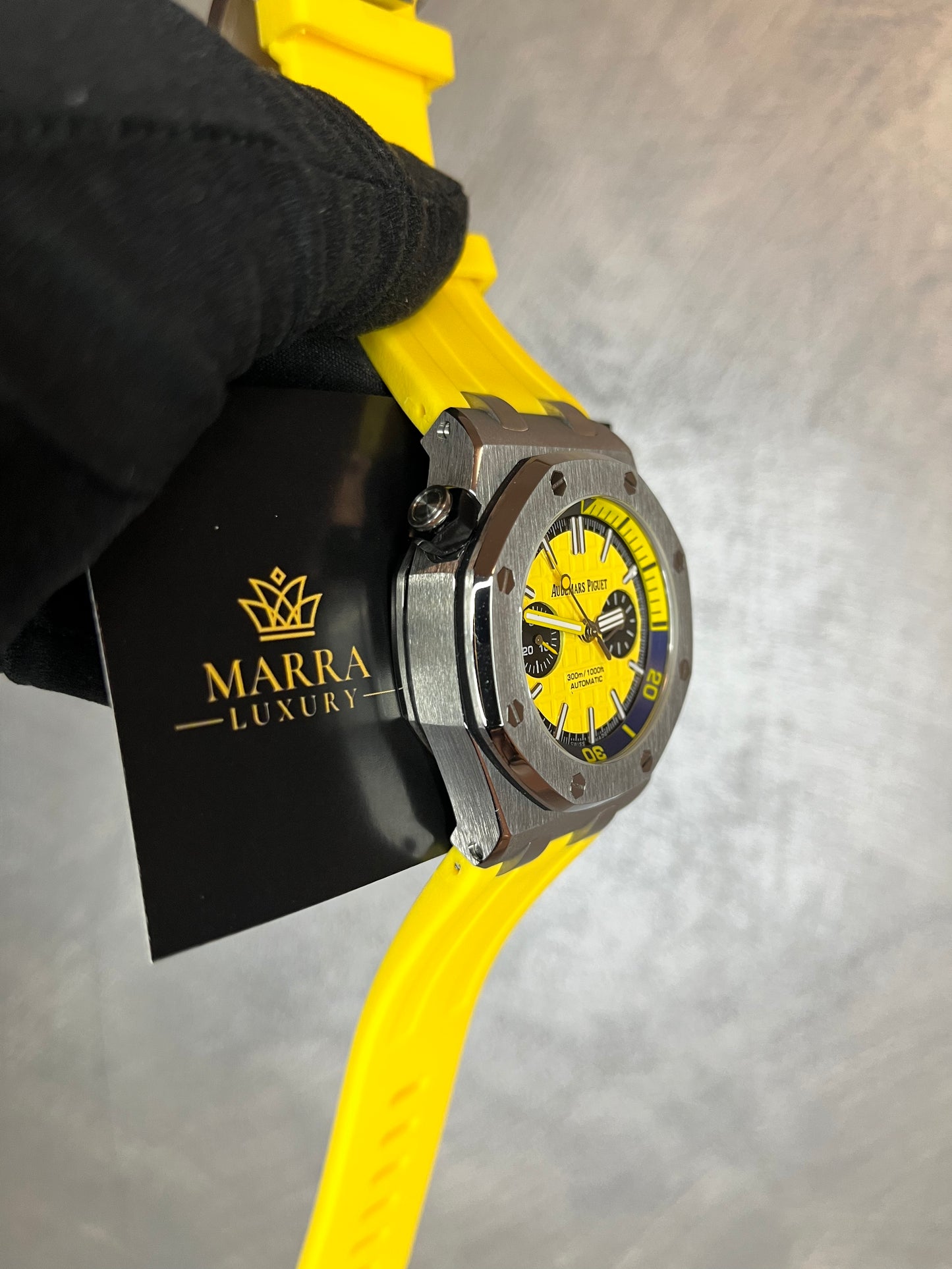 AUDEMARS PIGUET ROYAL OAK OFFSHORE CINTURINO IN CAUCCIÙ GIALLO