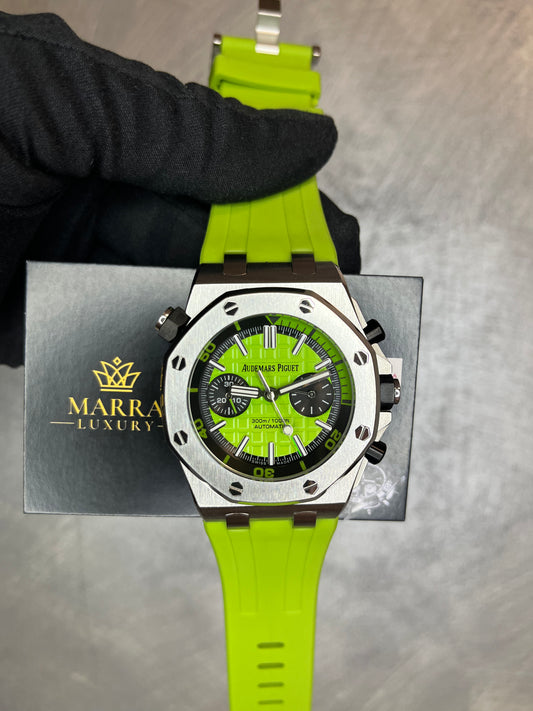 AUDEMARS PIGUET ROYAL OAK OFFSHORE CINTURINO IN CAUCCIÙ VERDE