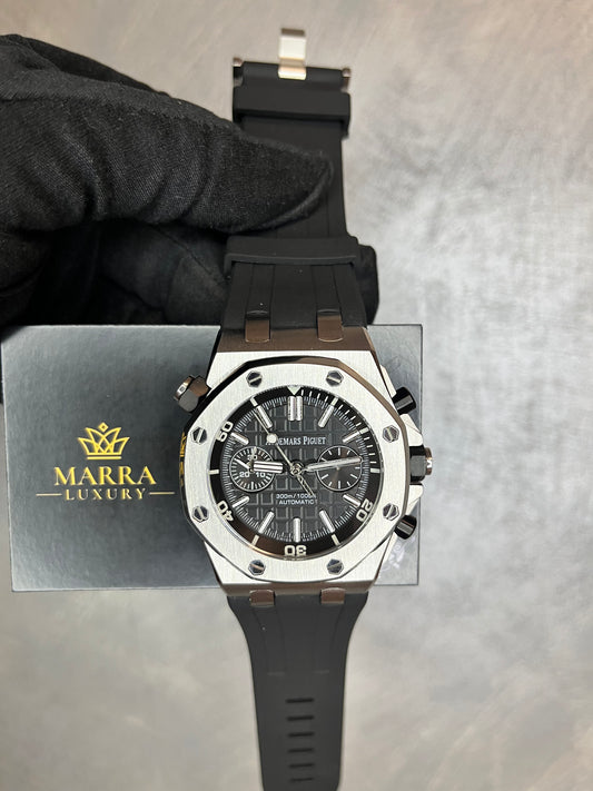 AUDEMARS PIGUET ROYAL OAK OFFSHORE CINTURINO IN CAUCCIÙ NERO