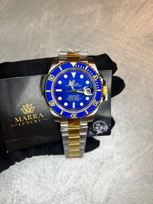 ROLEX SUBMARINER PUFFO ORO E ACCIAIO