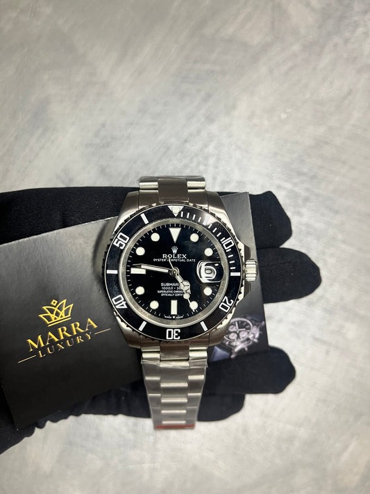 ROLEX SUBMARINER BLACK DATA