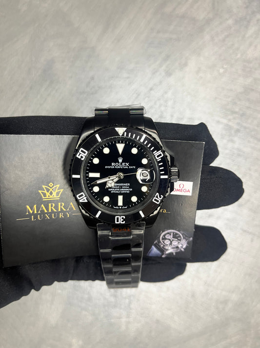 ROLEX SUBMARINER CASSA E BRACCIALE NERO