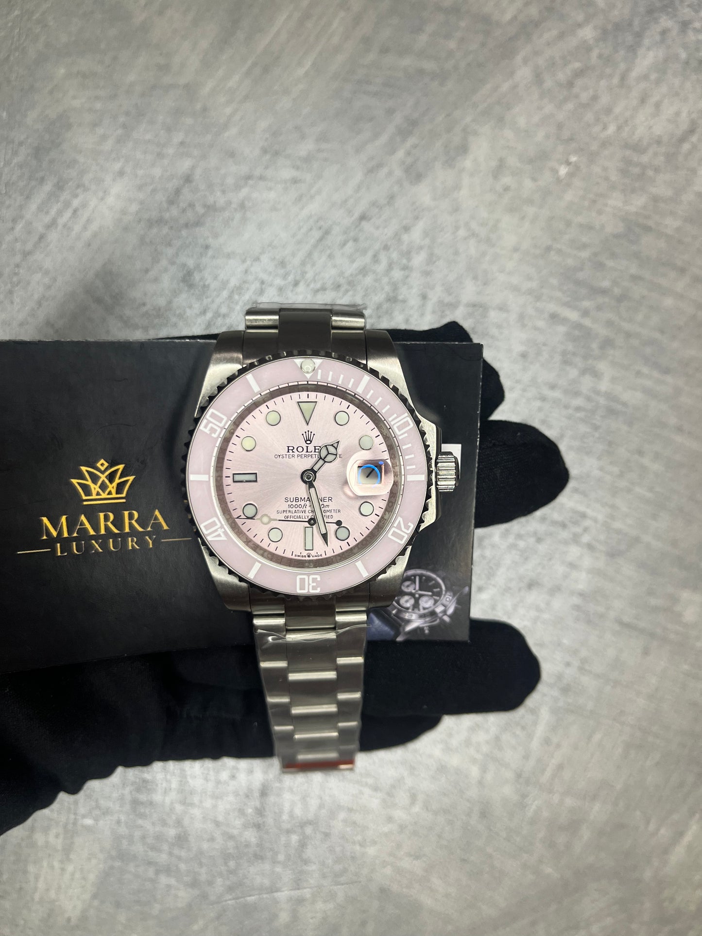 ROLEX SUBMARINER LADY PINK