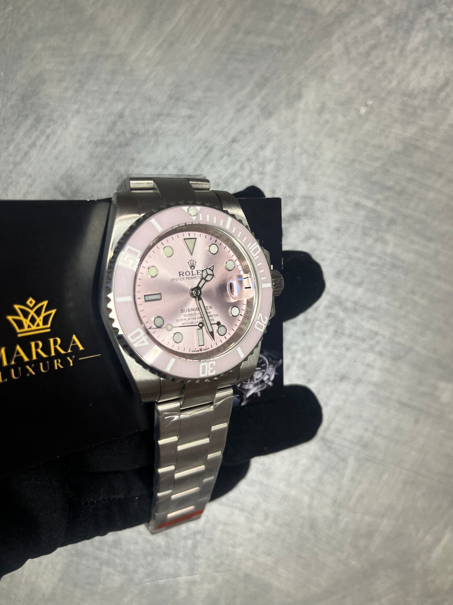 ROLEX SUBMARINER LADY PINK