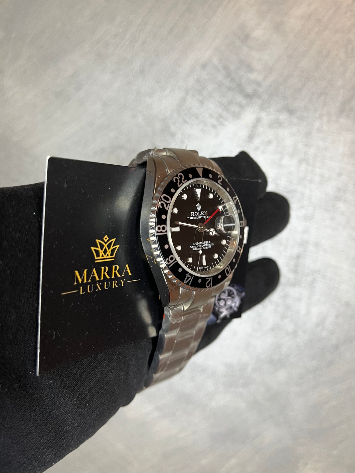 ROLEX GMT MASTER VINTAGE QUADRANTE NERO
