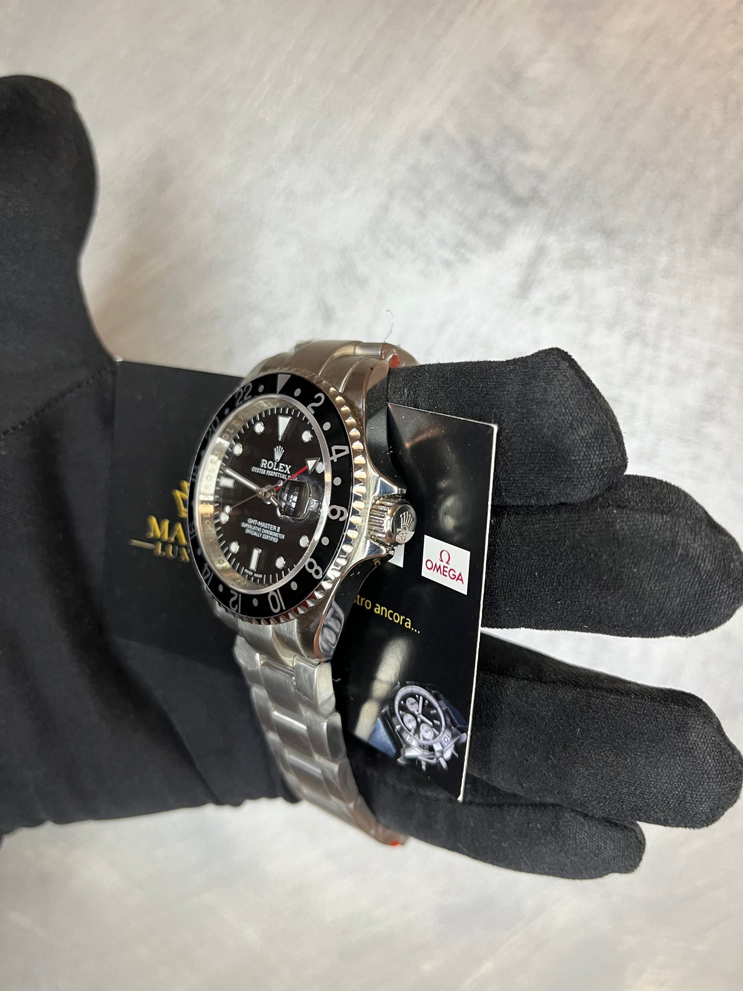 ROLEX GMT MASTER VINTAGE QUADRANTE NERO