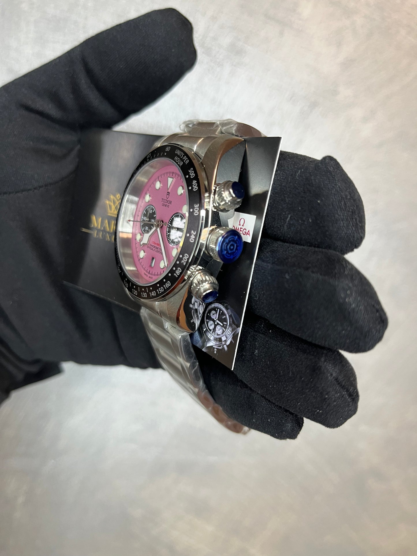 TUDOR BLACKBAY CHRONO ACCIAIO QUADRANTE ROSA