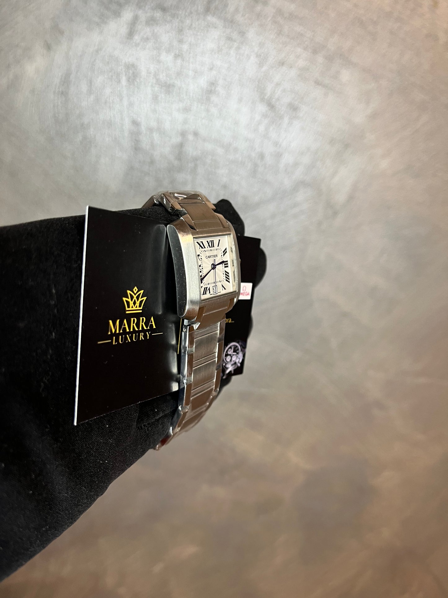 CARTIER TANK FRANCAISE  TUTTO IN ACCIAIO