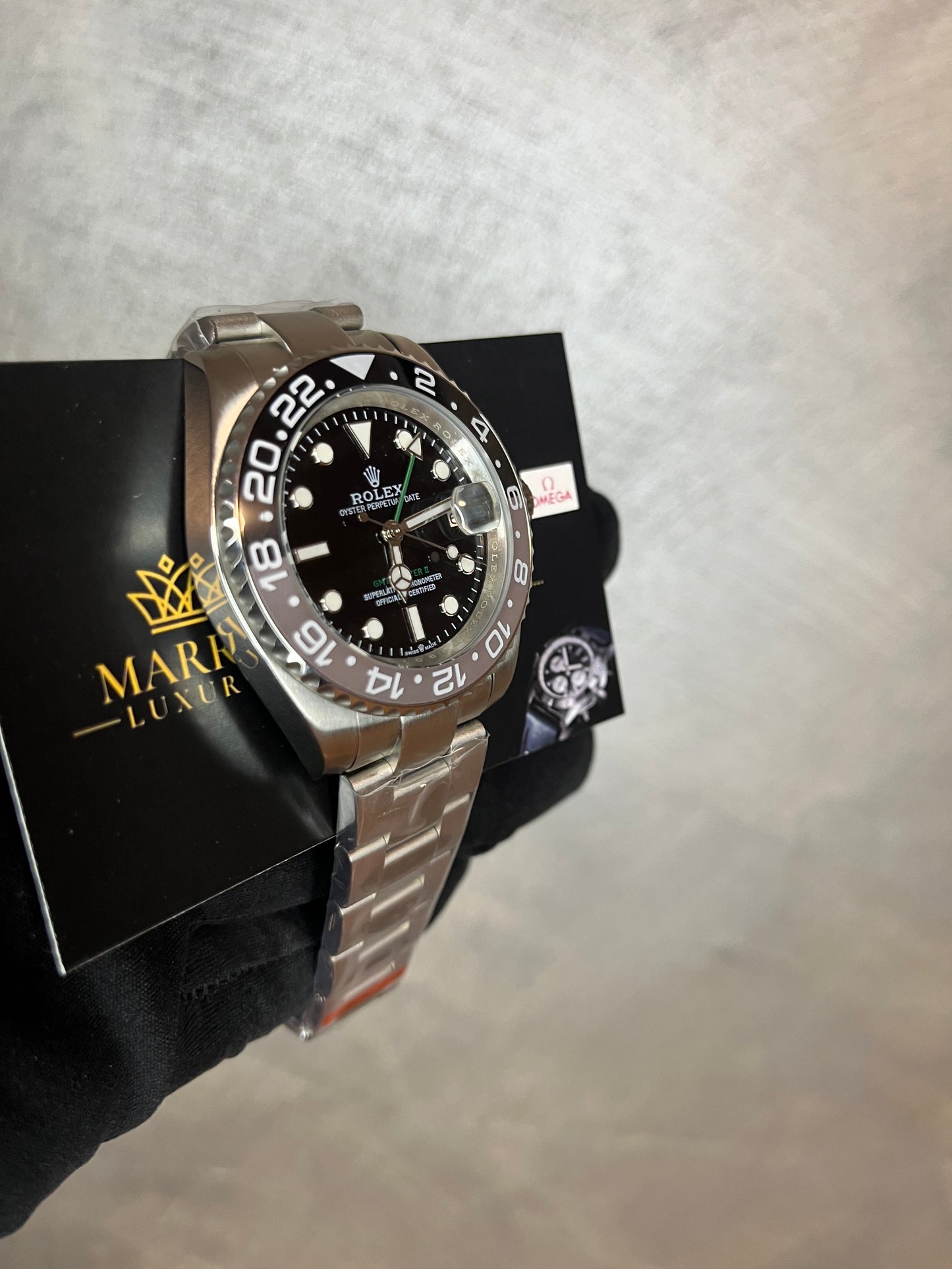 ROLEX GMT MASTER BRUCE WAYNE OYSTER