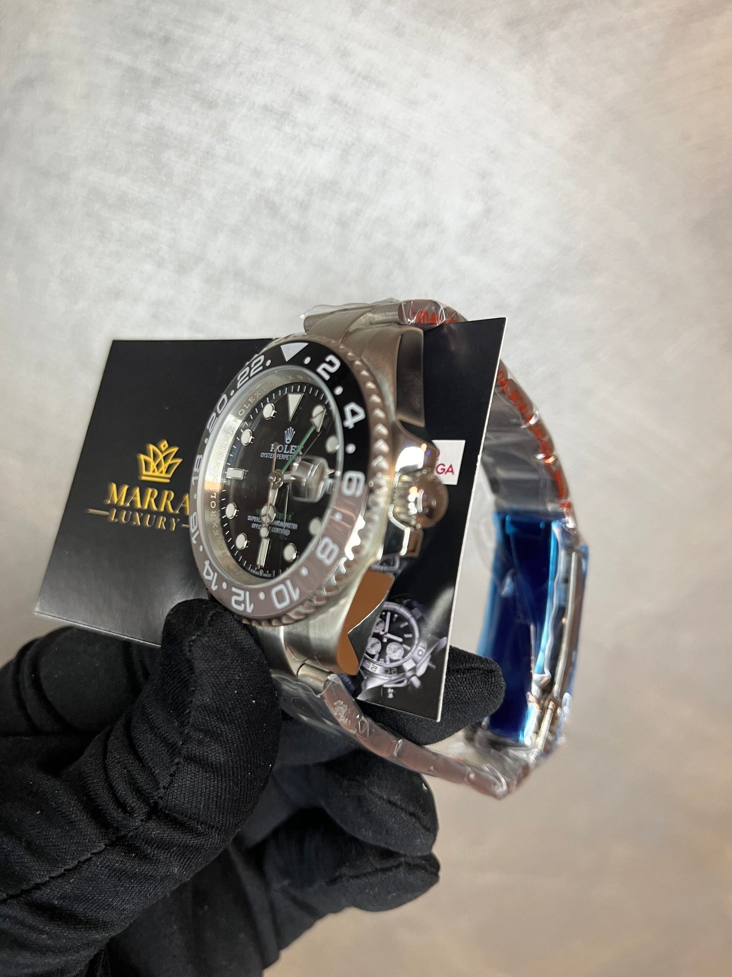 ROLEX GMT MASTER BRUCE WAYNE OYSTER