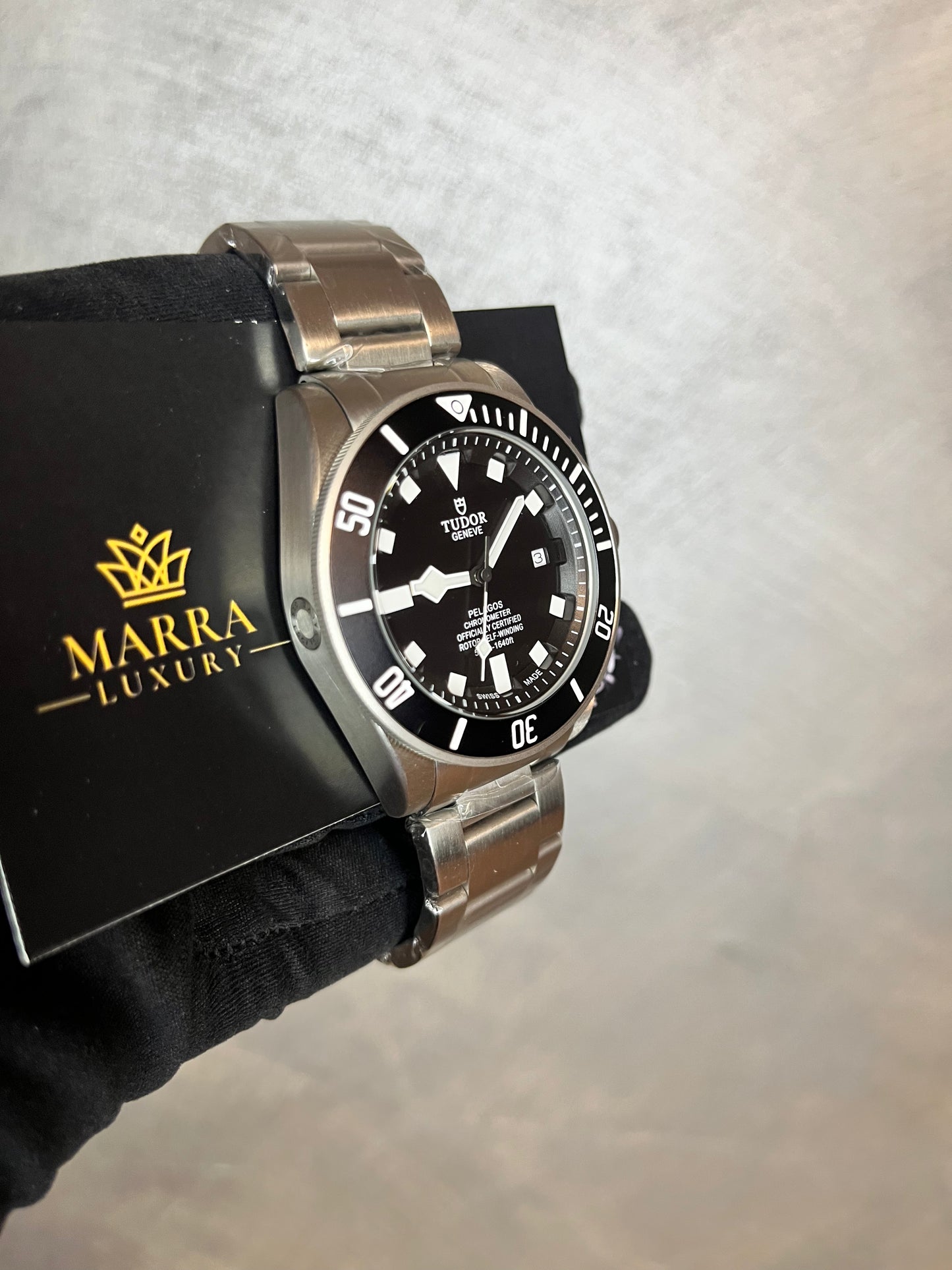 TUDOR PELAGOS QUADRANTE NERO