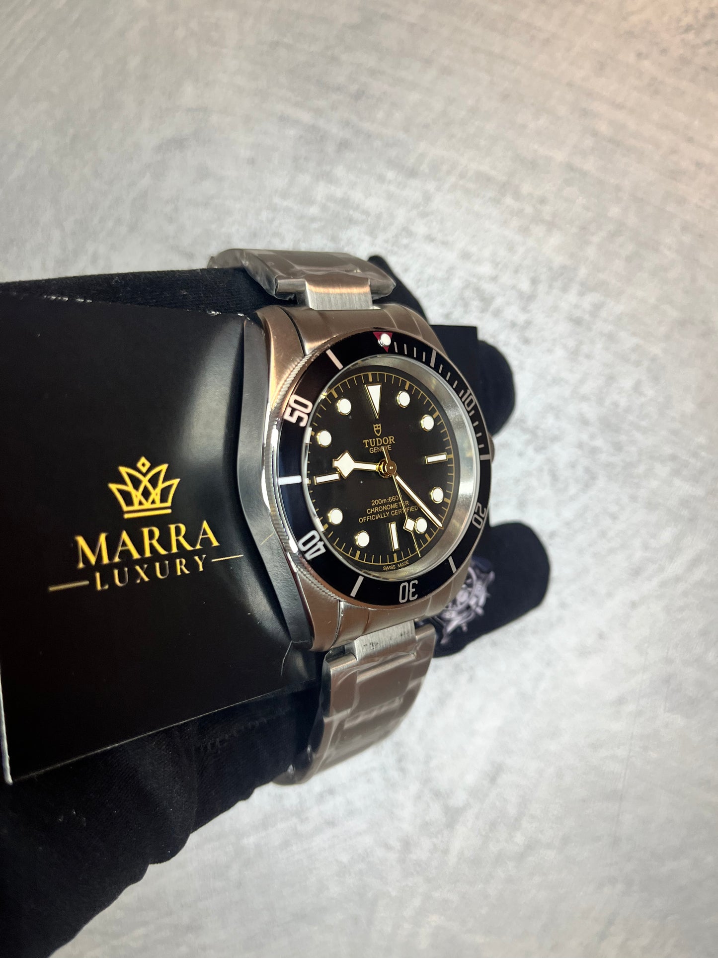TUDOR BLACKBAY QUADRANTE NERO