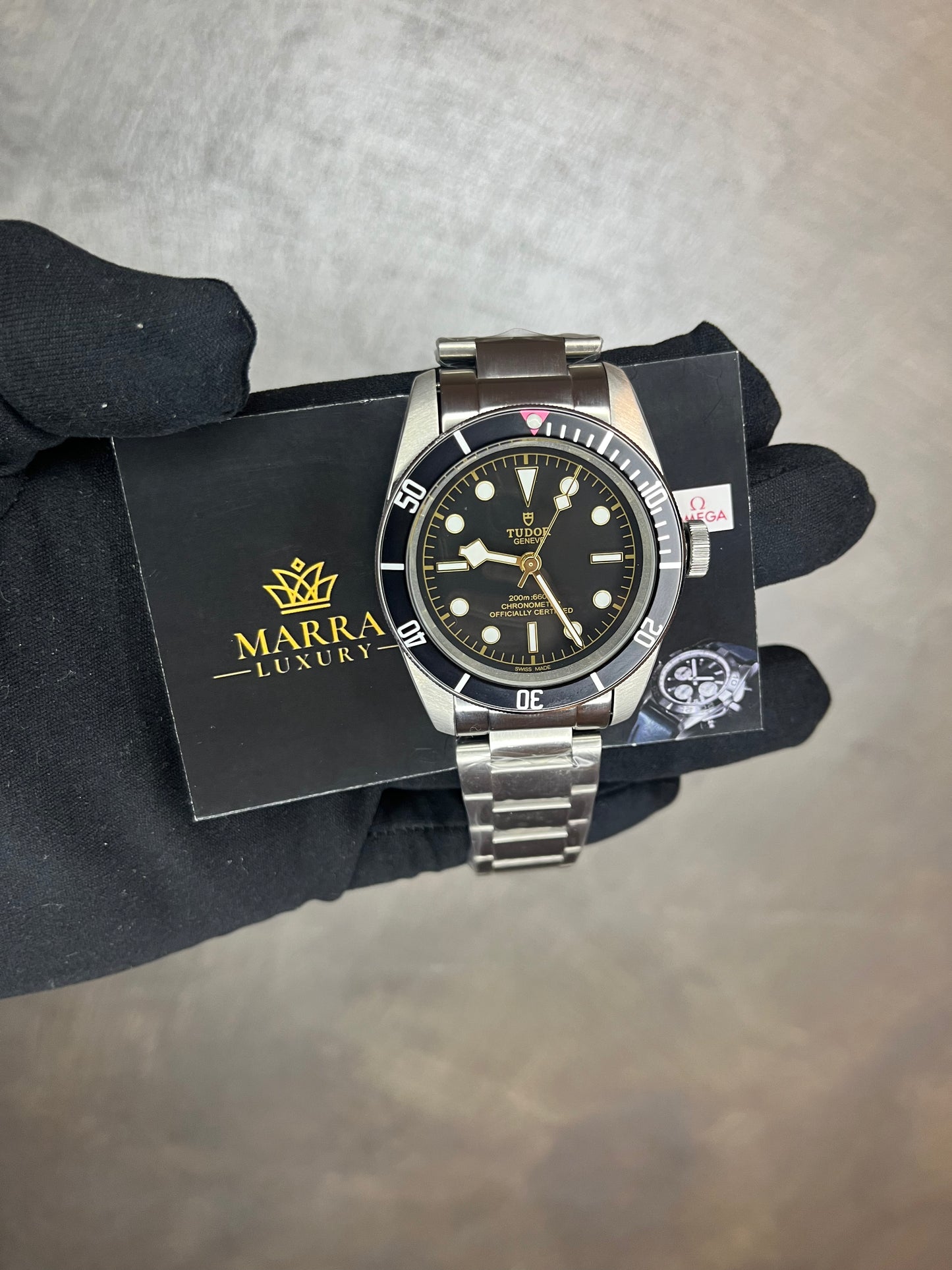TUDOR BLACKBAY QUADRANTE NERO