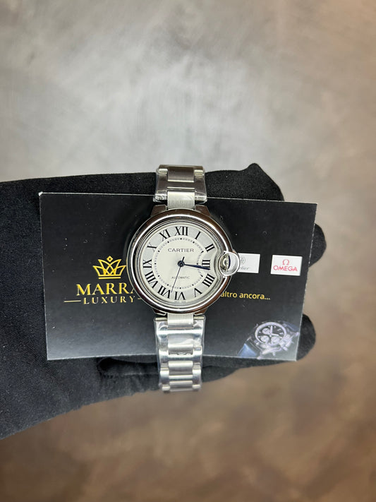 CARTIER BALLON BLEU 33 QUADRANTE GRIGIO