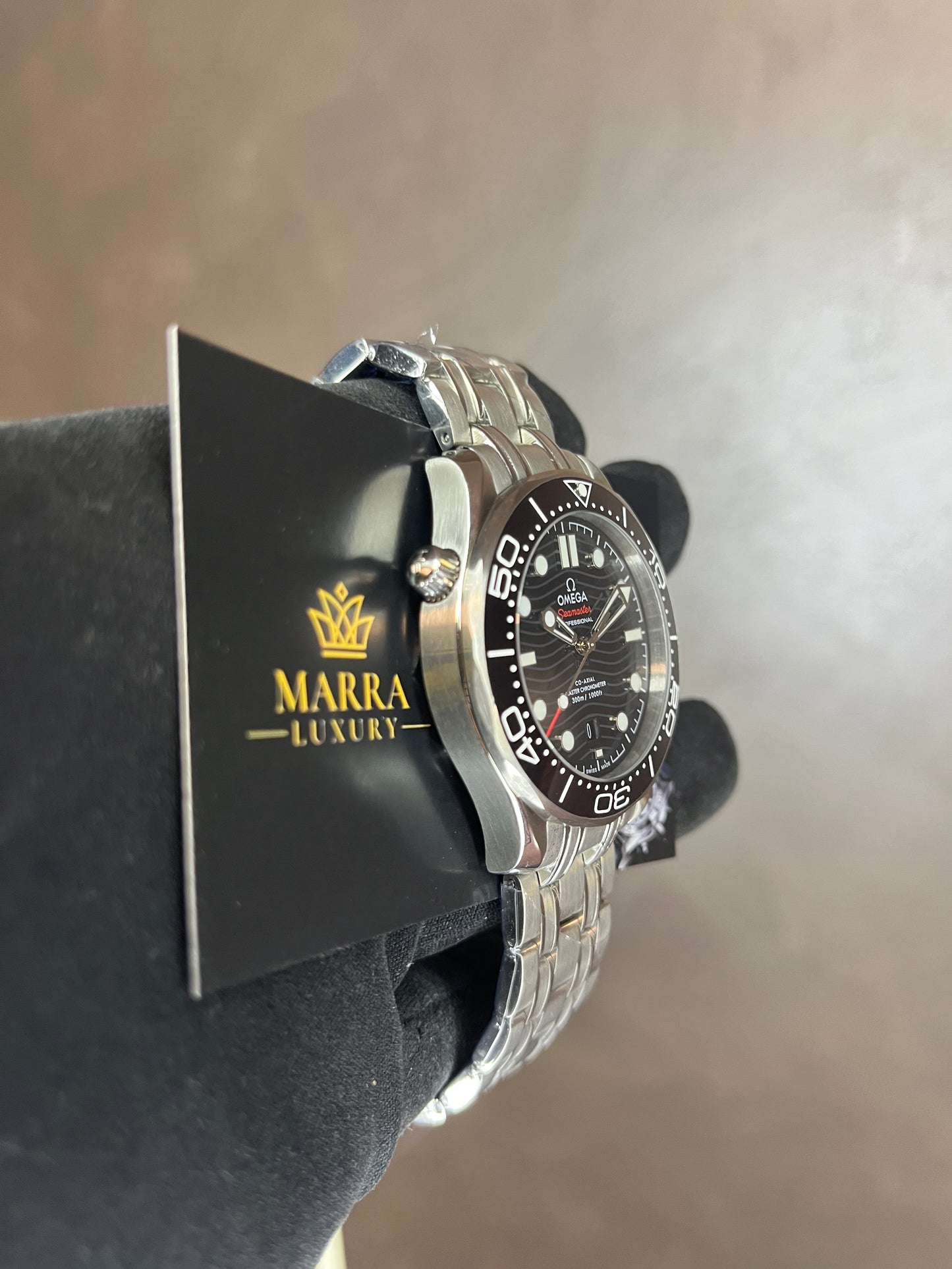 OMEGA SEAMASTER DIVER ACCIAIO QUADRANTE NERO