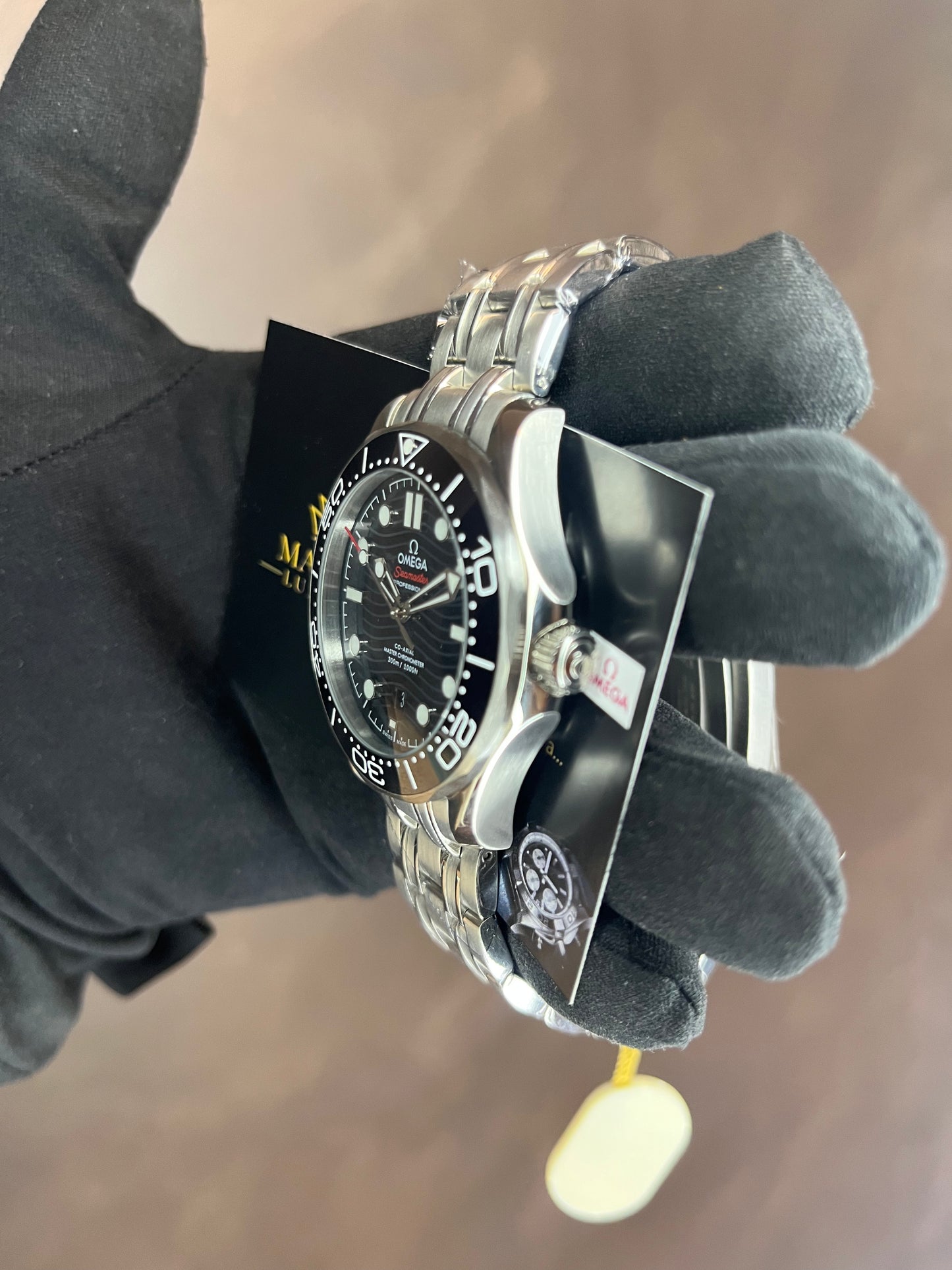 OMEGA SEAMASTER DIVER ACCIAIO QUADRANTE NERO