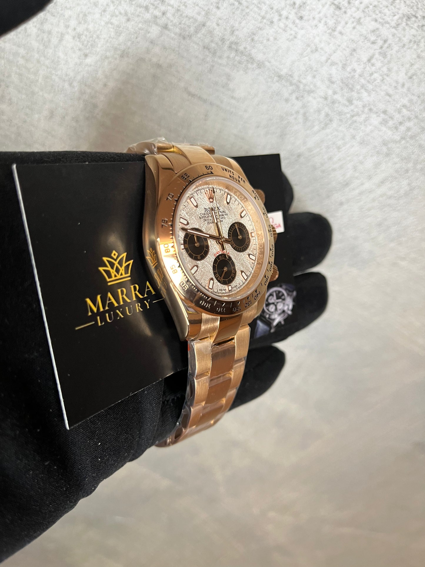 ROLEX DAYTONA ORO ROSA QUADRANTE METEORITE