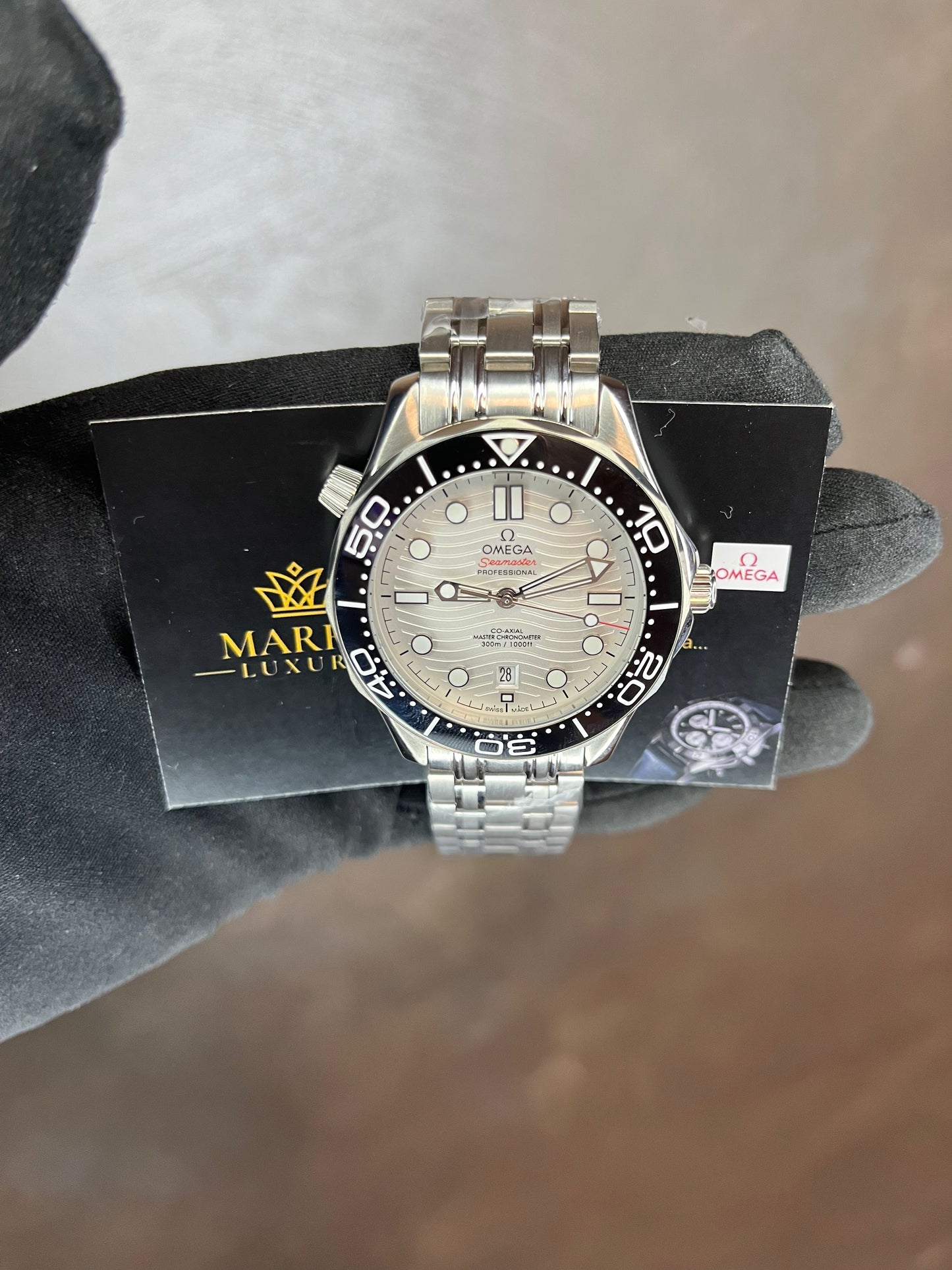 OMEGA SEAMASTER DIVER QUADRANTE GRIGIO
