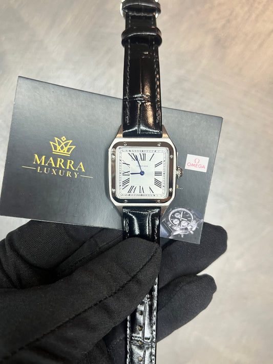 CARTIER SANTOS DUMONT QUADRANTE GRIGIO