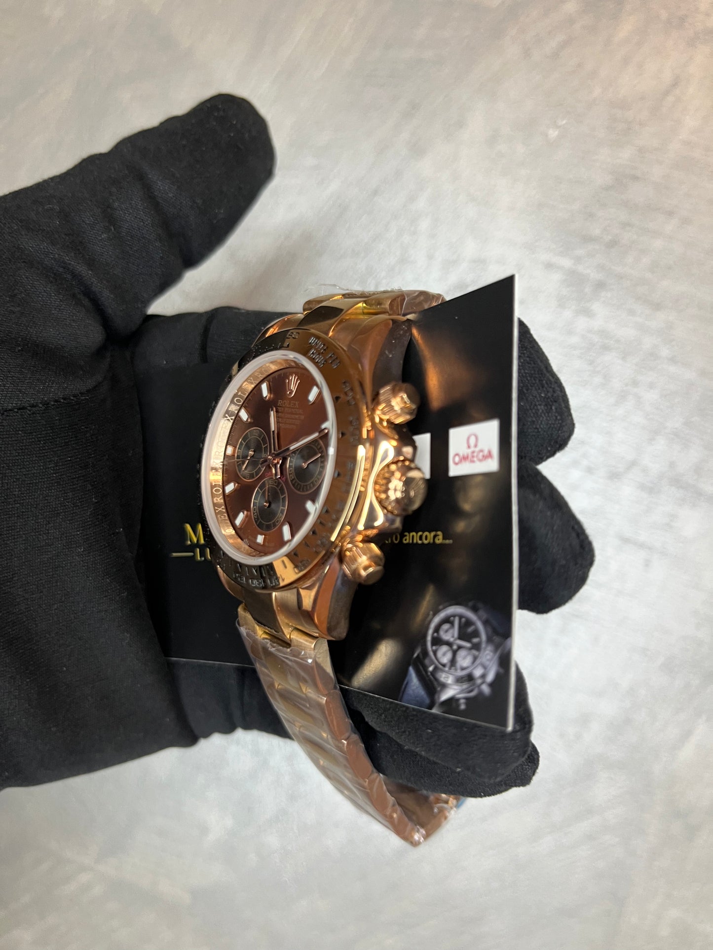 ROLEX DAYTONA ORO ROSA QUADRANTE CHOCOLAT