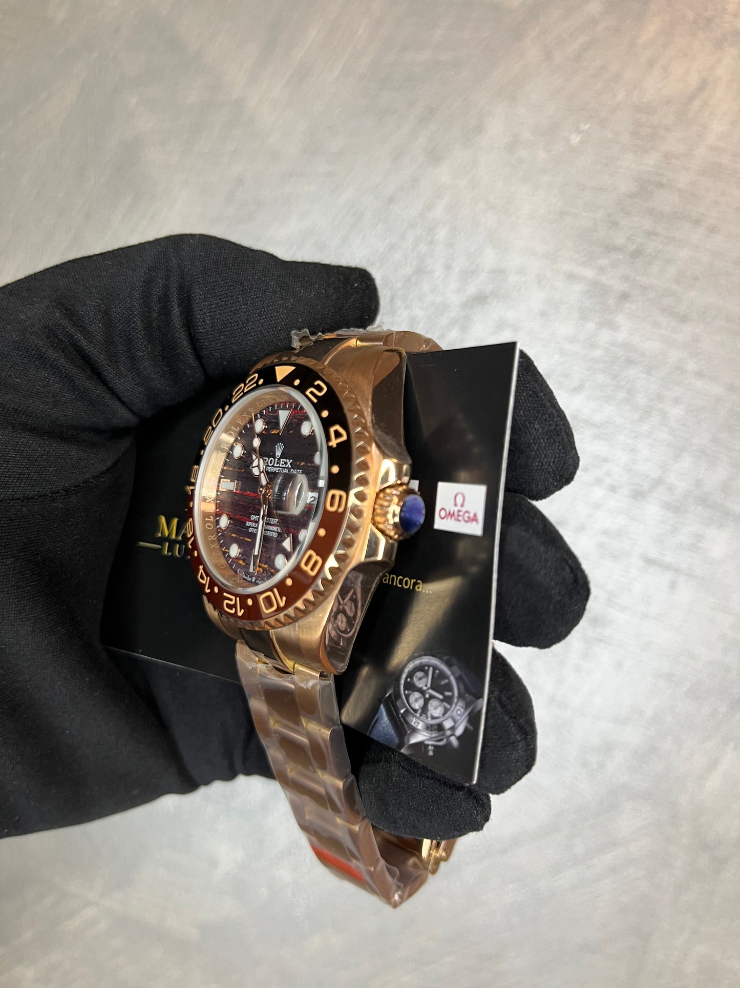 ROLEX GMT MASTER IRON TIGER