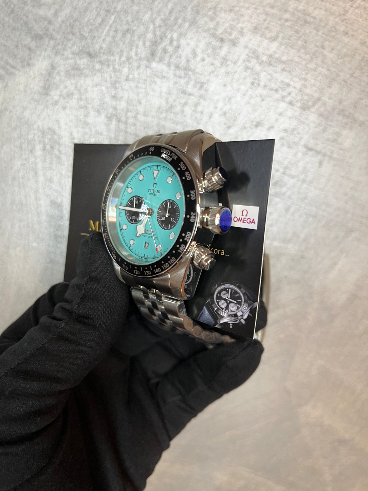 TUDOR BLACKBAY CHRONO ACCIAIO QUADRANTE TIFFANY