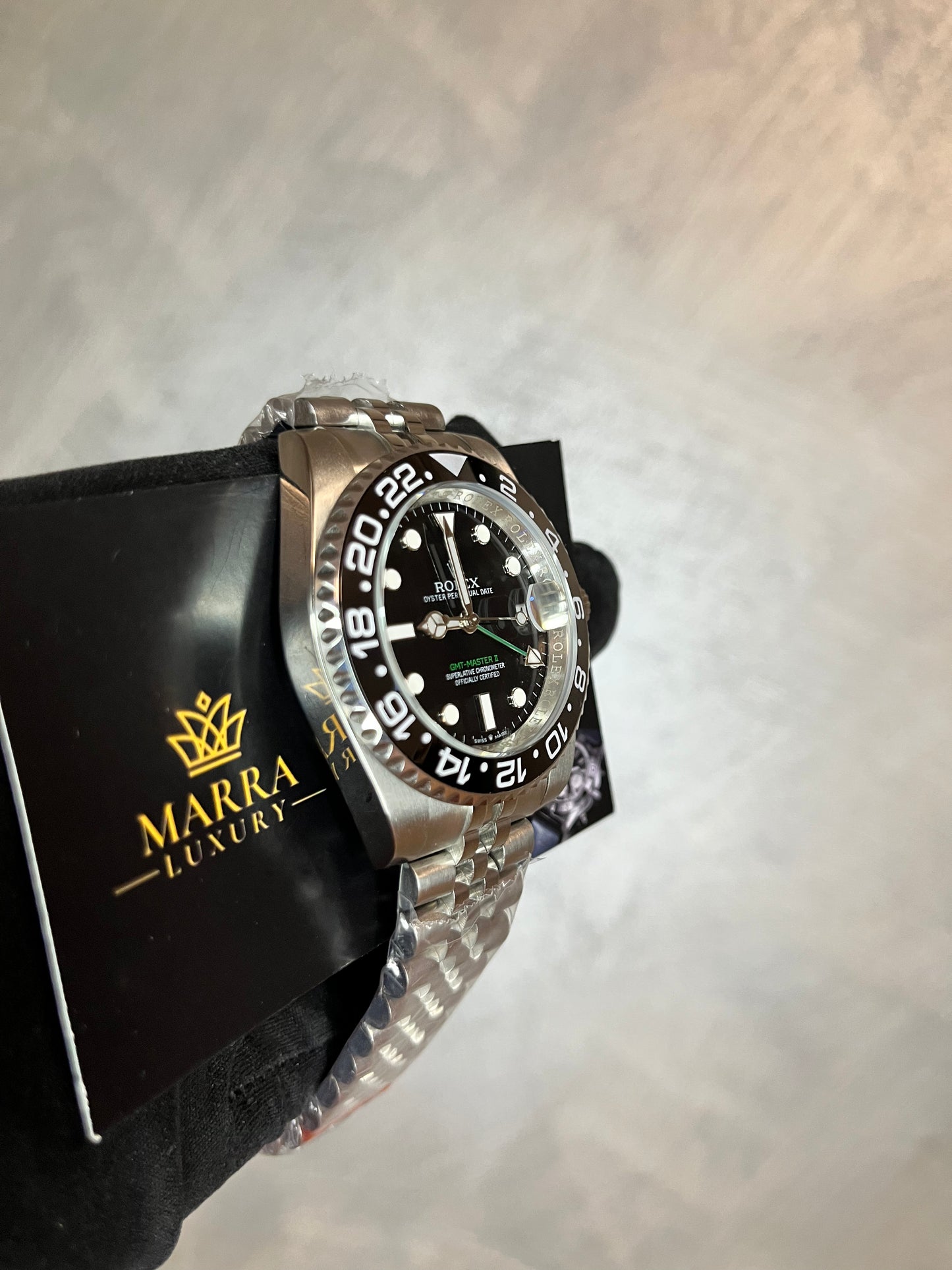 ROLEX GMT MASTER JUBILEE BLACK DYAL
