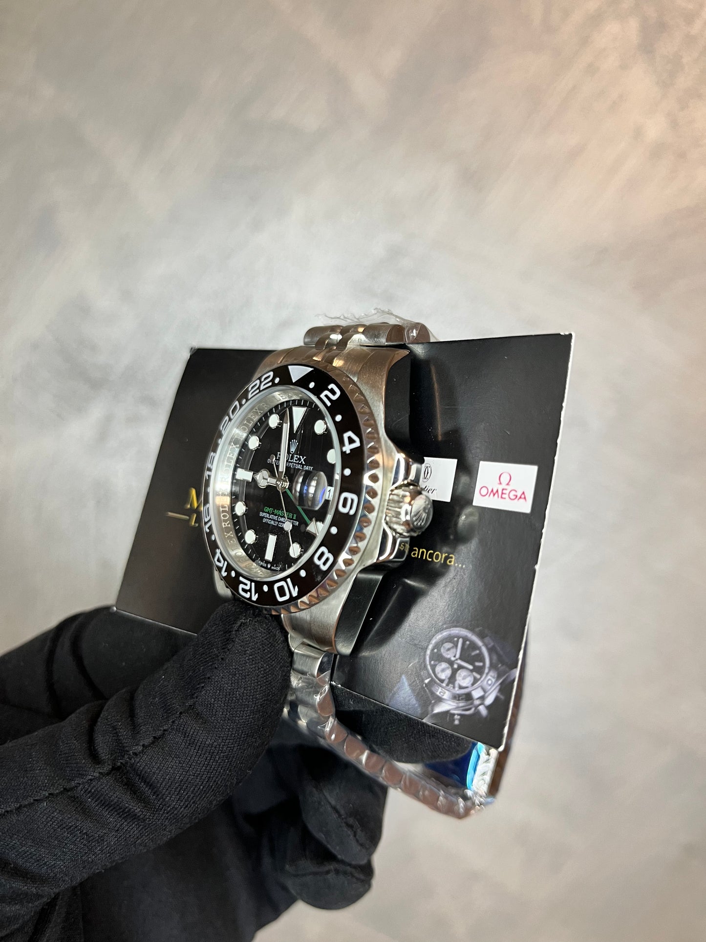 ROLEX GMT MASTER JUBILEE BLACK DYAL