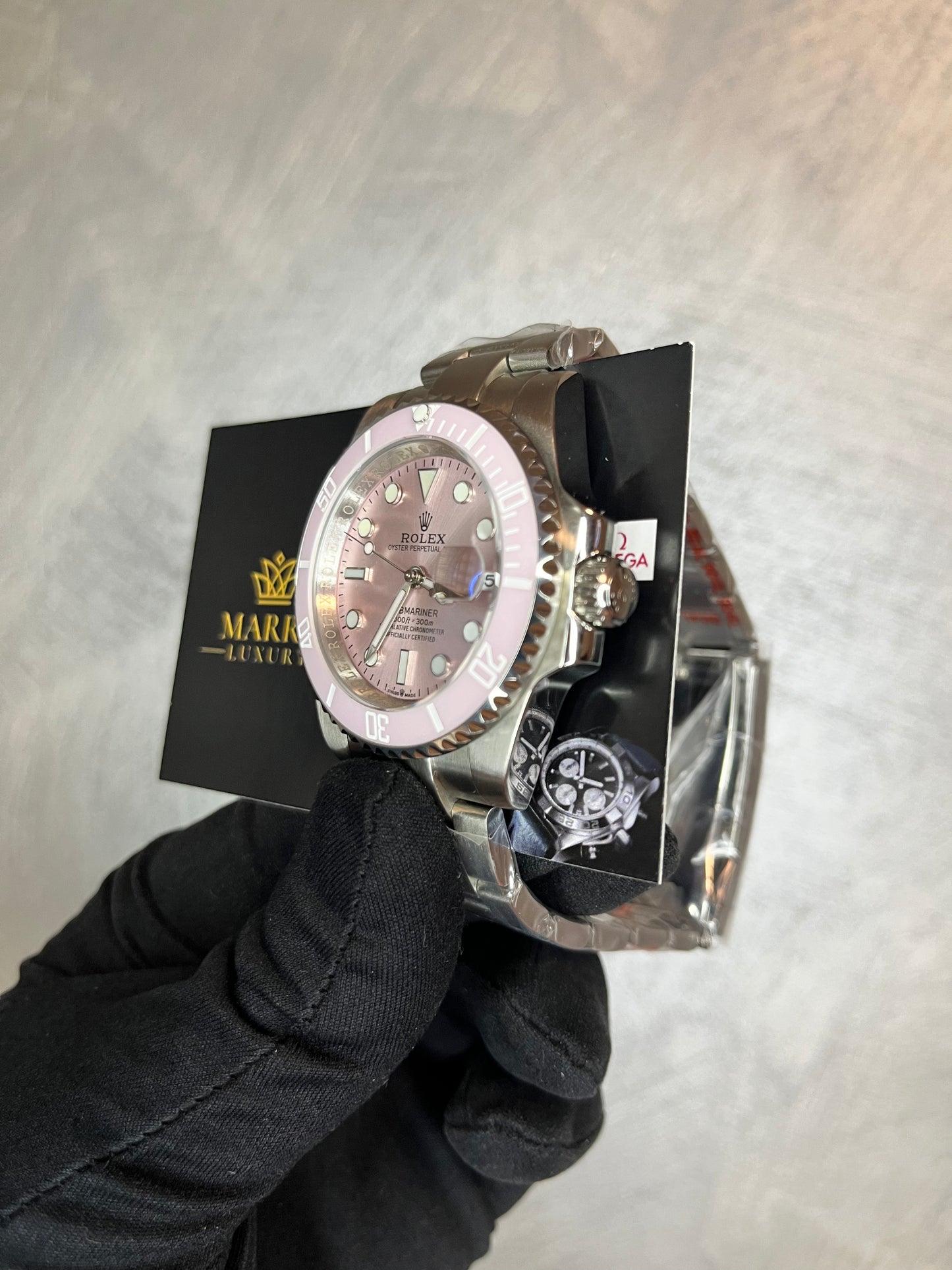 ROLEX SUBMARINER LADY PINK