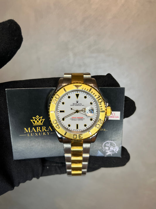ROLEX YACHTMASTER VINTAGE ORO E ACCIAIO