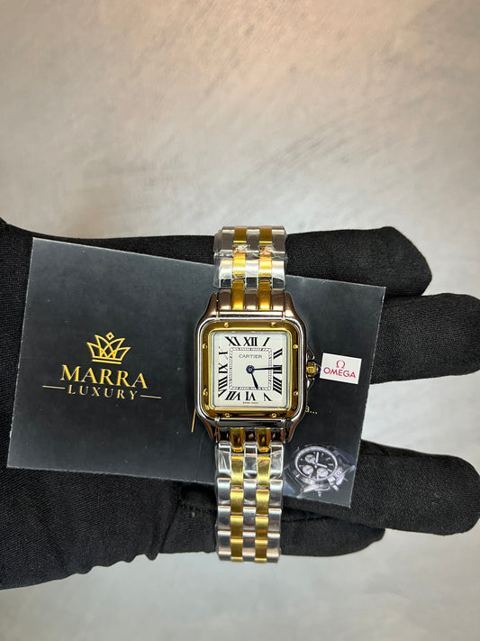 CARTIER PANTHÈRE ACCIAIO E ORO