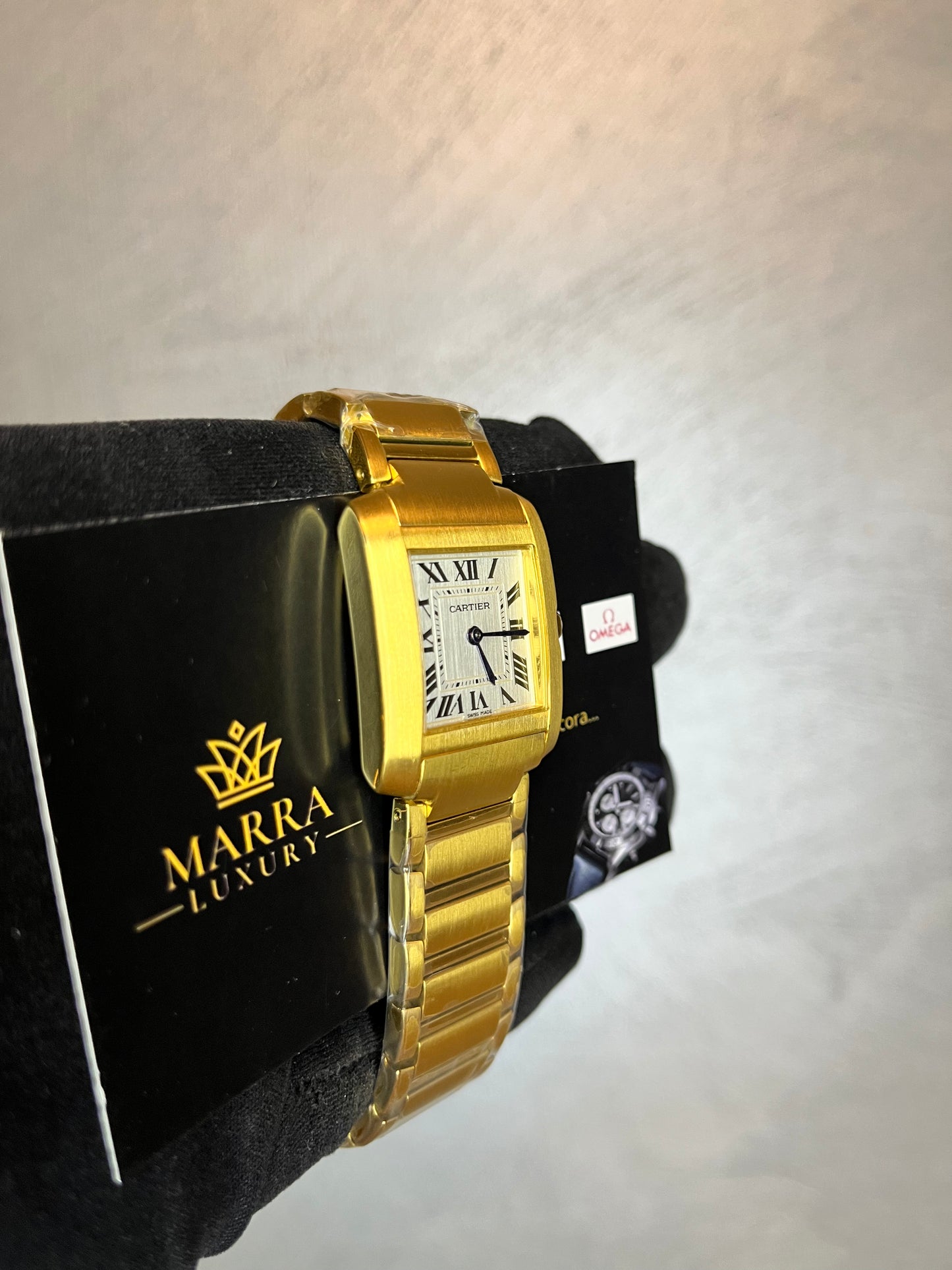 CARTIER TANK FRANCAISE  TUTTO IN ORO