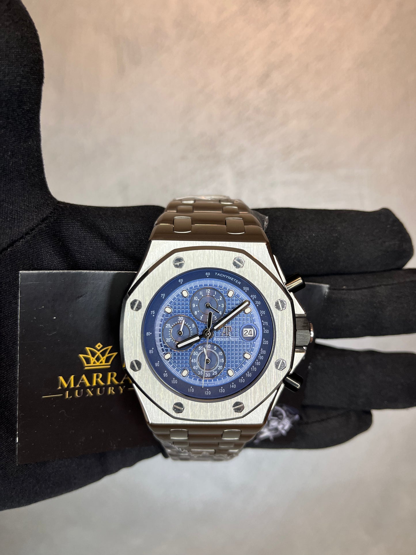 AUDEMARS PIGUET ROYAL OAK OFFSHORE CHRONO QUADRANTE BLU