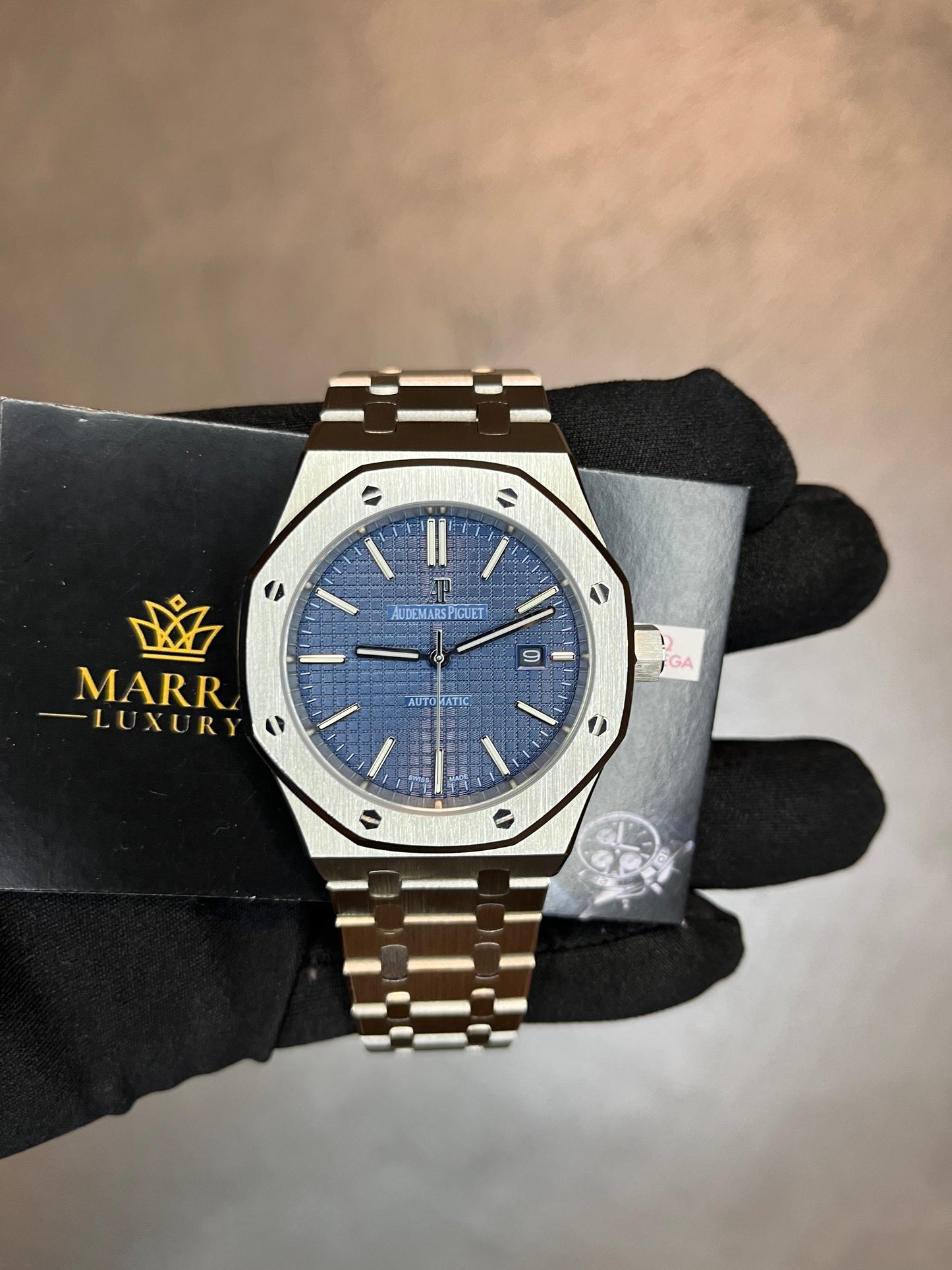 AUDEMARS PIGUET ROYAL OAK QUADRANTE BLU