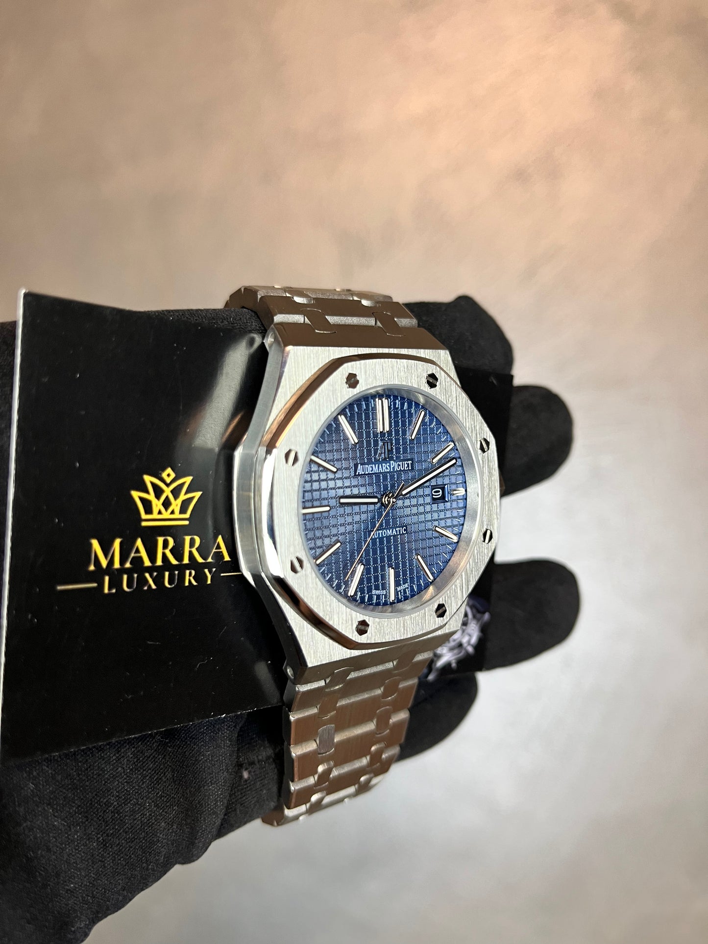 AUDEMARS PIGUET ROYAL OAK QUADRANTE BLU