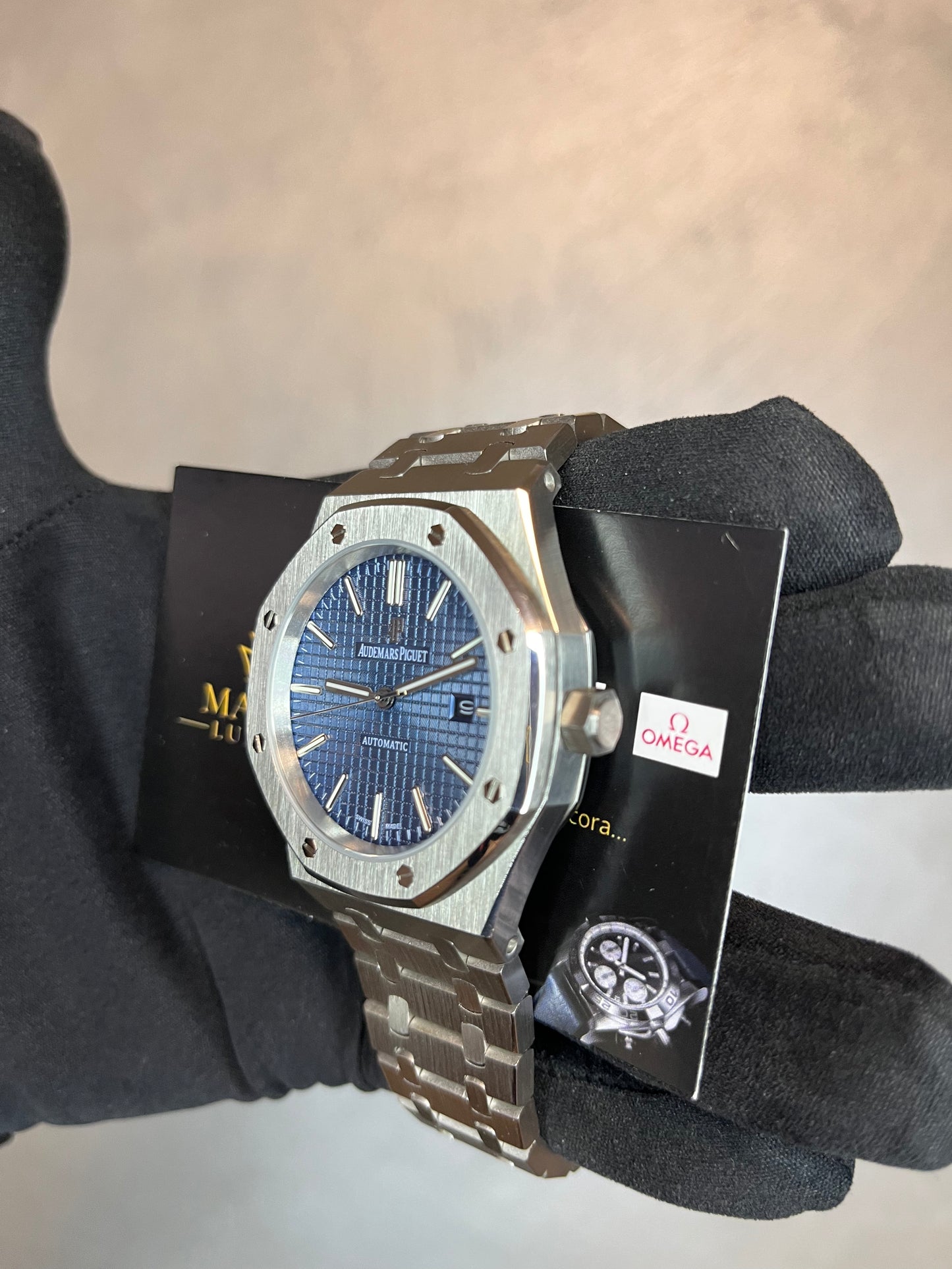 AUDEMARS PIGUET ROYAL OAK QUADRANTE BLU
