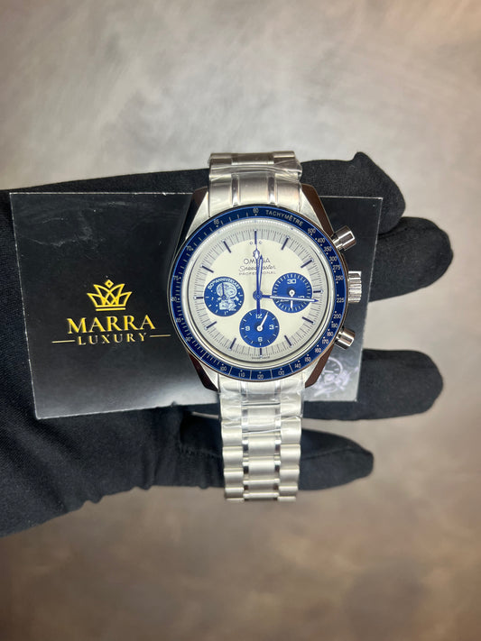 OMEGA SPEEDMASTER IN ACCIAIO SNOOPY 50° ANNIVERSARIO