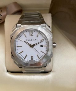 Bulgari Octo Finissimo Acciaio Quadrante Bianco