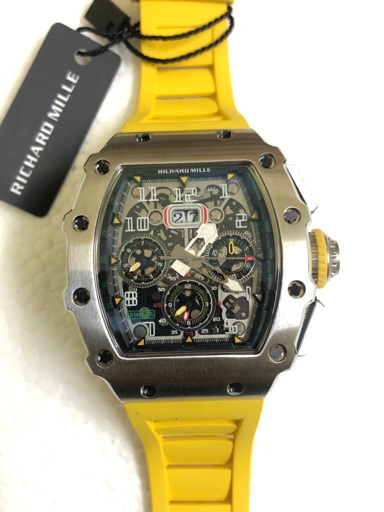 Richard Mille Cronografo Acciaio Giallo