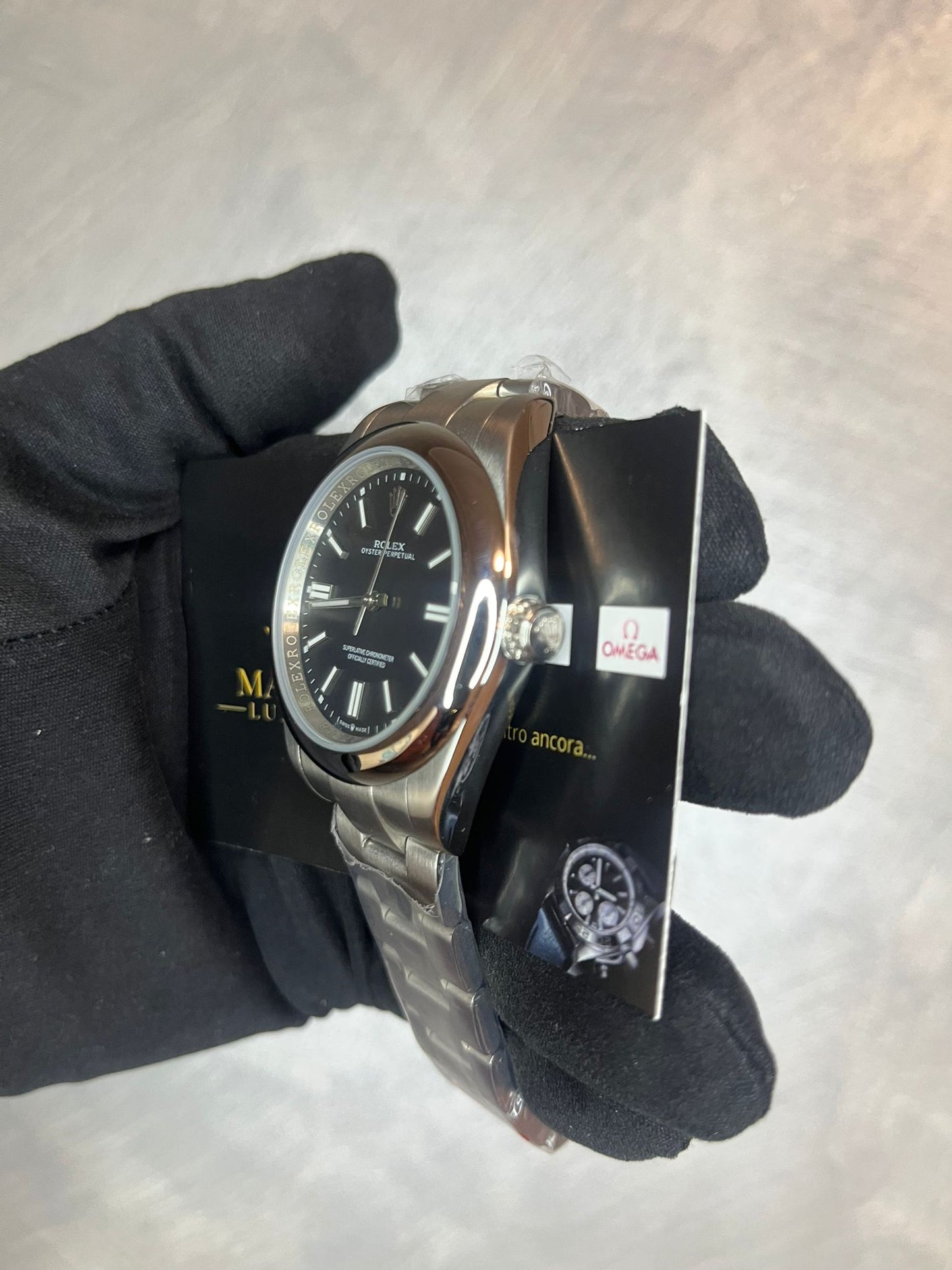 OYSTER PERPETUAL QUADRANTE NERO