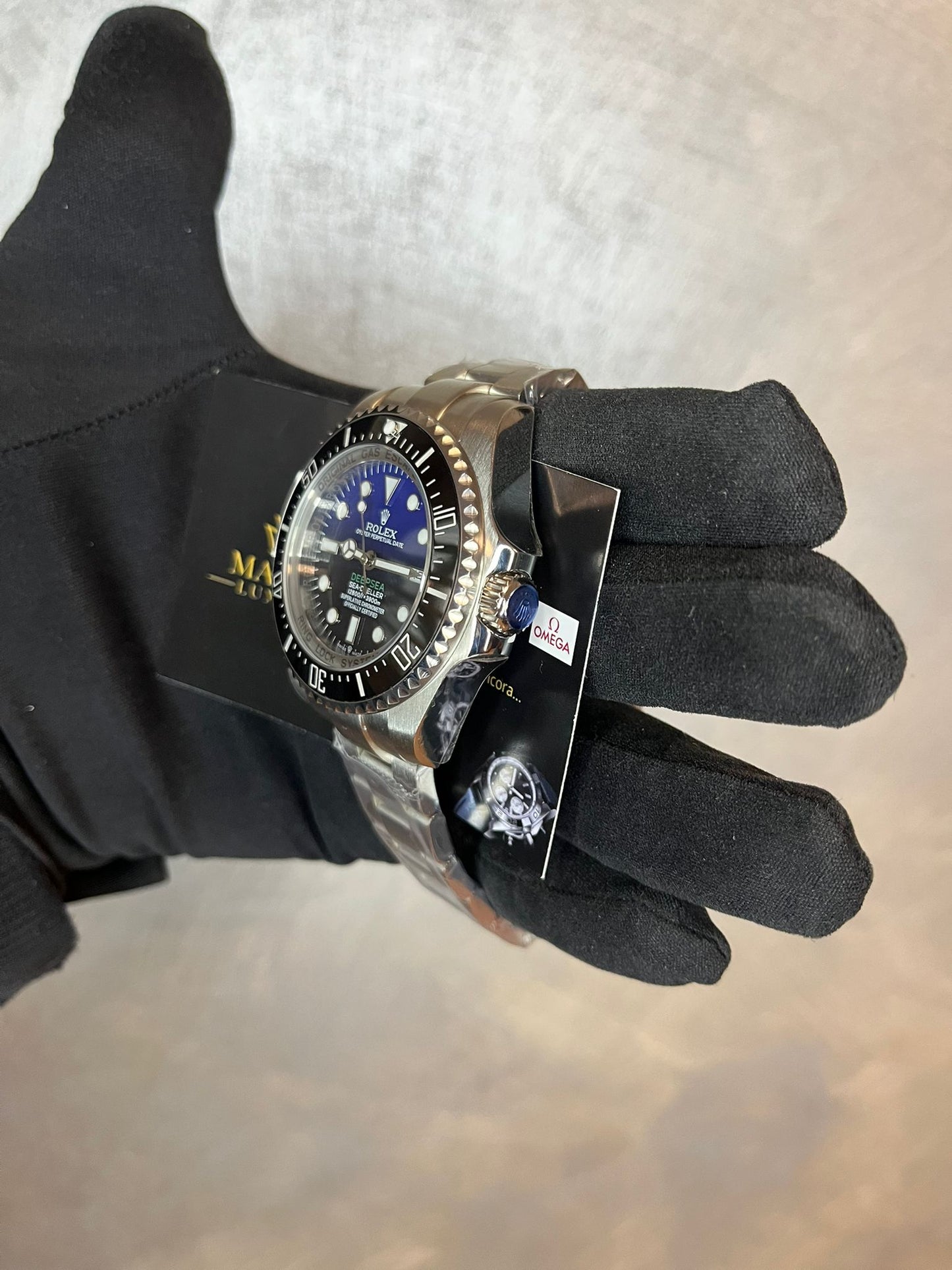 SEA DWELLER DEEPSEA QUADRANTE BLU NERO