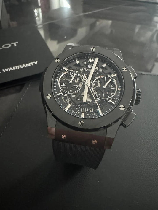 Hublot Classic Fusion Aerofusion Skeleton Nero