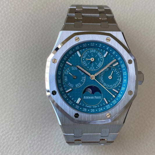 Audemars Piguet Royal Oak Calendario Perpetuo Acciaio Quadrante Tiffany