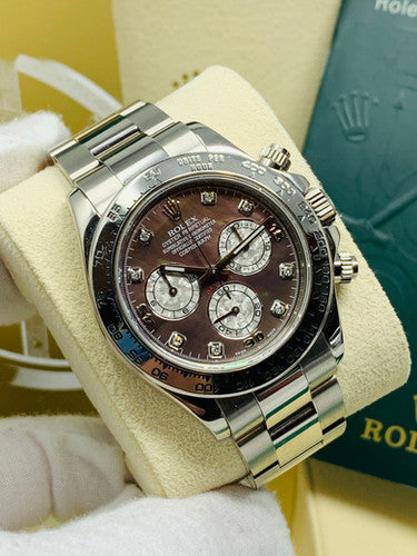 Rolex Daytona Acciaio Quadrante Madreperla