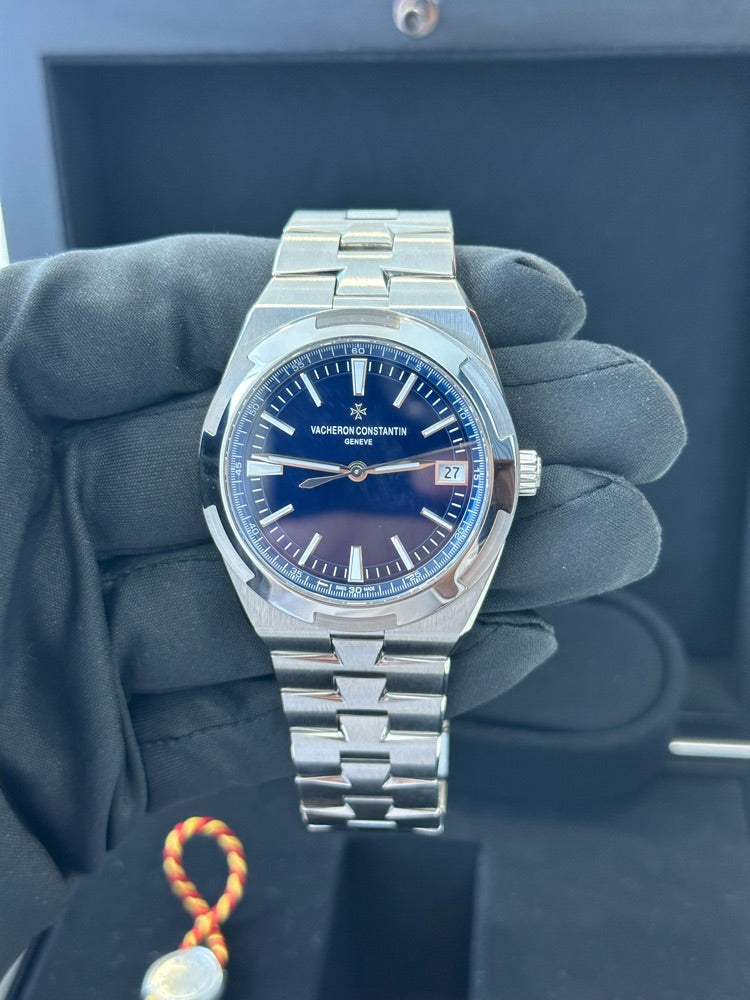 Vacheron constantin Overseas Acciaio e Quadrante Blu